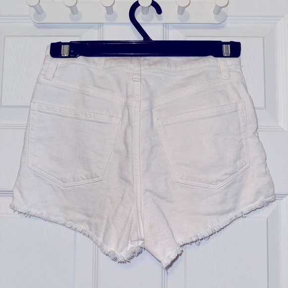 White Okinawa Jean Shorts - Picture 3 of 3